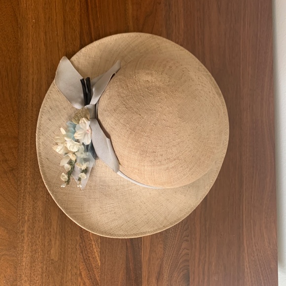Vintage 50\'s Straw Sun Hat